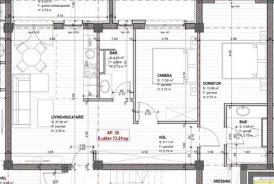 Apartament cu 3 camere decomandat în Giroc