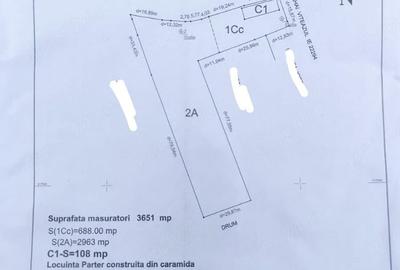 Casă cu 4 camere cu Teren 3656 Mp în Plătărești - 5