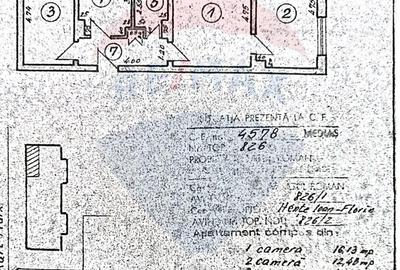 Apartament 3 camere, Centru 59000Euro, etaj 2 - 10