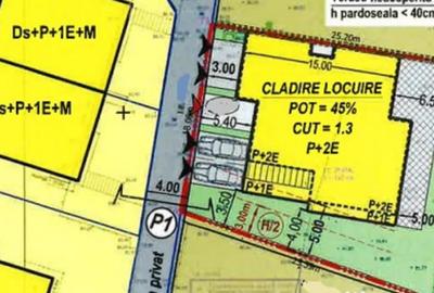 Teren de 640 mp, în Sisești