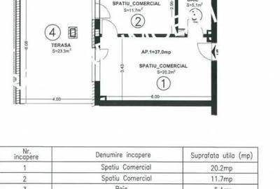 Spațiu comercial, de 37 mp, în Apahida - 1