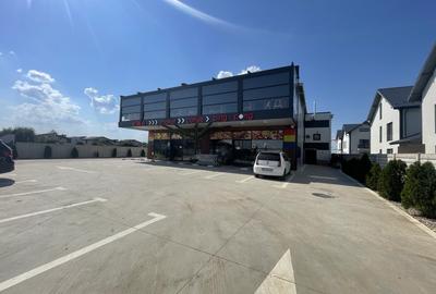 Domnesti, spatiu comercial, P+1, complet utilat, utilitati, 900mp - 2
