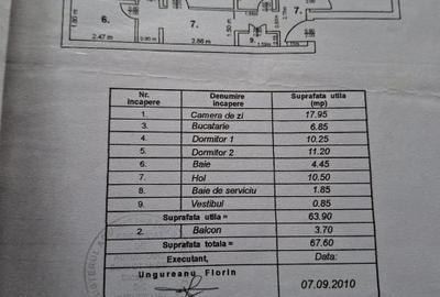 Apartament cu 3 camere decomandat în Central - 2