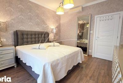 Apartament cu 3 camere semidecomandat, mobilat în Băneasa - 1