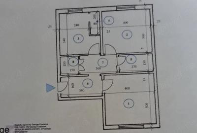 Apartament cu 2 camere decomandat în Central