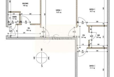 3 camere/Cartier Grigorescu/Zona Onisifor Ghibu - 4