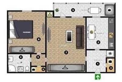 Apartament cu 2 camere semidecomandat în Chibrit - 7