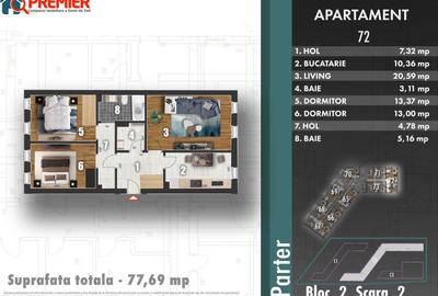 3 camere - Metalurgiei - Parcul Arghezi - Z PARK - 2