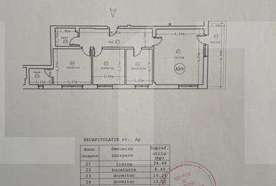 Apartament cu 3 camere, 83 mp, Pantelimon - 18