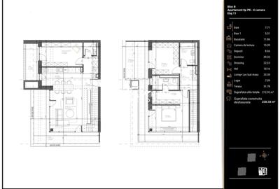 Penthouse cu 4 camere decomandat în Răcădău - 4