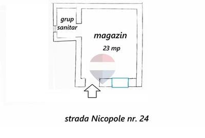 Spațiu comercial, de 23 mp, în Brașovul Vechi