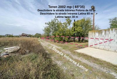 Teren 2002MP*deschidere 65m la 2 strazi*adiacent Rascoala 1907*Utilitati - 4