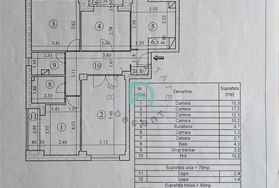 Apartament cu 4 camere decomandat în Răcădău - 24