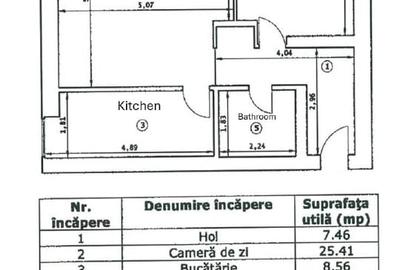 Apartament cu 2 camere decomandat, mobilat în Arcul de Triumf - 8