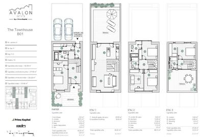 Avalon Estate- Vilă Townhouse P+3 248mp în complex rezidential Avalon Estate- Vilă Townhouse P+3 248mp în complex rezidential - 18