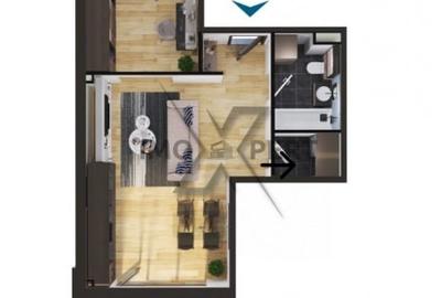 Apartament o camera, 45 mp, etaj 3, Bloc premium, Elite - 9