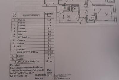 Apartament cu 4 camere decomandat, mobilat în Pantelimon - 17