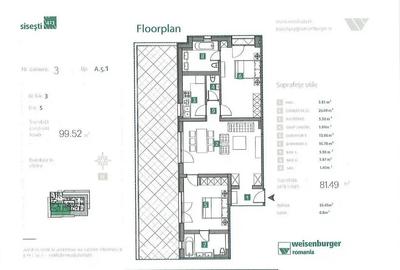 Apartament cu 3 camere în Străulești - 7