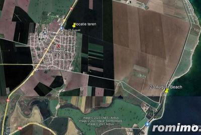 Teren in 23 AUGUST- 600 mp- pe partea cu mare - 4