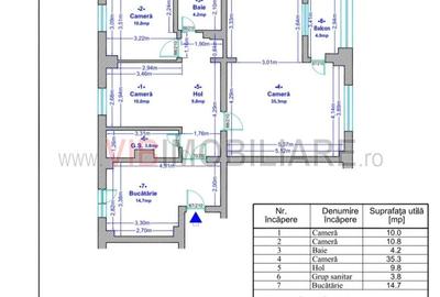 Apartament cu 4 camere decomandat în Virtuții - 10