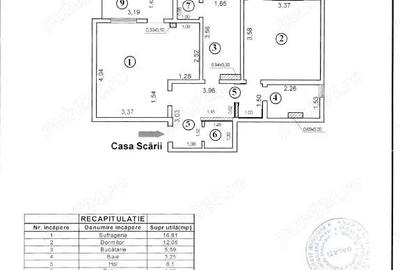 Apartament cu 2 camere decomandat în Micro 20 - 3
