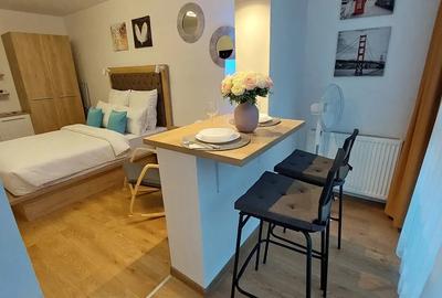 Vand garsoniera Astra in bloc apartamente etaj 4 din 10. - 1