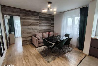 Apartament cu 3 camere, mobilat în Tractorul - 1
