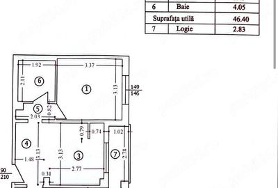 Apartament cu 2 camere decomandat în Crângași - 2