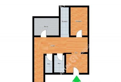 Apartament cu 2 camere decomandat, mobilat în Lazaret - 8