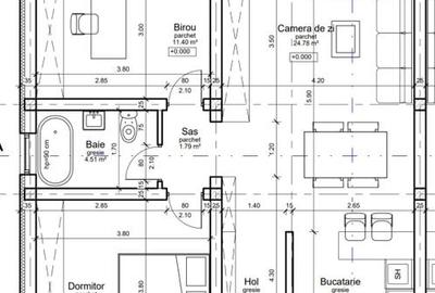Duplex cu 3 camere cu Canalizare în Bucovăț (Remetea Mare) - 9