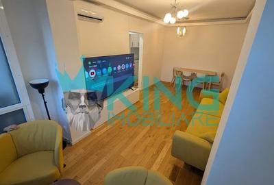 Apartament cu 3 camere semidecomandat, mobilat în Calea Victoriei