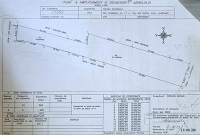 Teren Construcții intravilan de 1707 mp, în Sud - 7