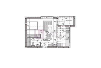 Garsonieră decomandată în Cristian - 7