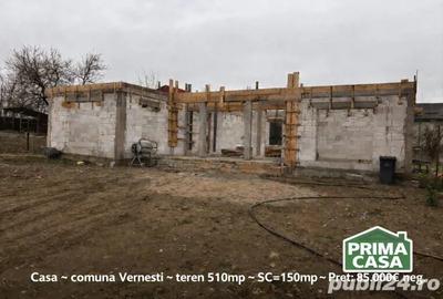 Casa comuna Vernesti teren 510mp SC=150mp Pret: 85.000 neg. - 7