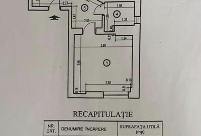 Apartament cu 2 camere 45,90 mp - parcul Carol - 2