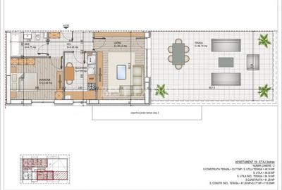 Apartament cu 2 camere decomandat în Theodor Pallady