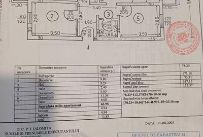 Apartament cu 3 camere decomandat, mobilat în Central - 2