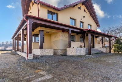 EXCLUSIV! Vila cu 7 camere, teren 7535mp, Risca, Comision 0%