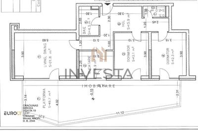 Apartament cu terasa de 49 mp/3 camere zona Baza sportiva Gheorgheni! Apartament cu terasa de 49 mp/3 camere zona Baza sportiva Gheorgheni! - 12