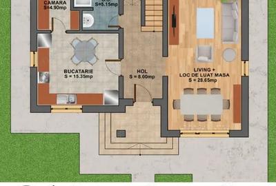 Casă cu Teren 500 Mp în Central - 4