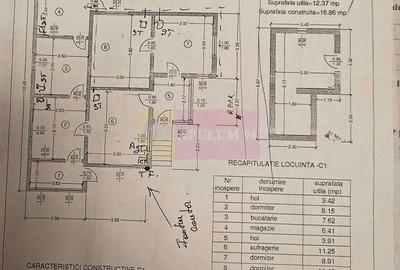 Casă cu 3 camere cu Teren 1427 Mp în Central - 5