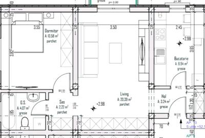 Apartament cu 2 camere, 52 mp, zona Exterior-Est - 2