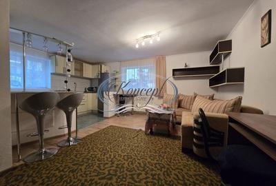 Apartament cu 2 camere semidecomandat, mobilat în Bună Ziua