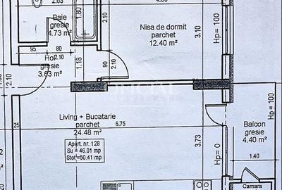 Apartament cu 2 camere semidecomandat în Florești - 10