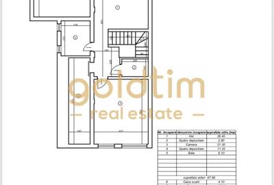 Casă individuală cu 6 camere cu Canalizare în Pipera - 33