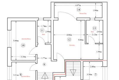 Duplex de vanzare, 137 mp, zona Independentei - 21