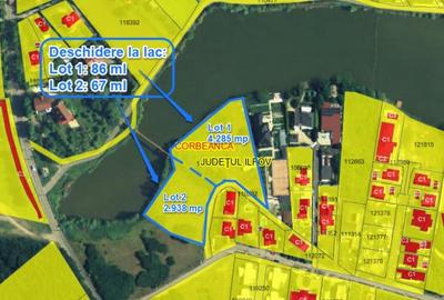 De Vanzare! Teren intravilan cu deschidere la lac - 2