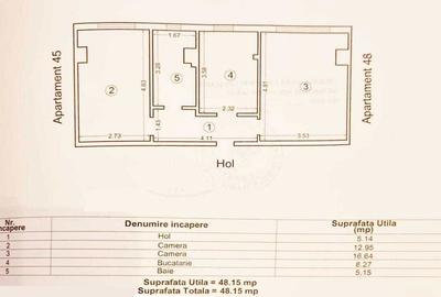 Apartament cu 2 camere decomandat, mobilat în Exterior Vest - 6