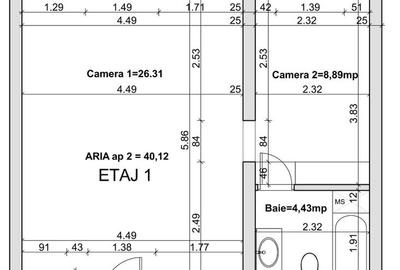 Apartament 2 camere zona Unirii - 4