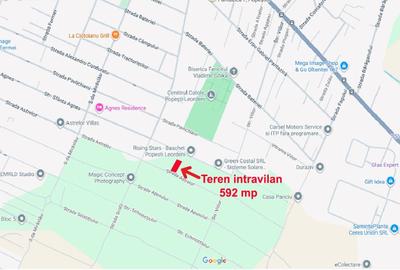 Teren de 592 mp, în Exterior Vest - 2